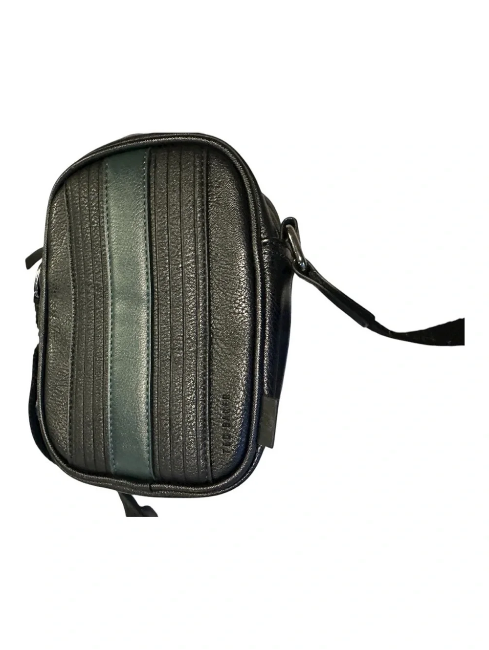 Ted Baker Black and Dark Green Crossbody Bag Black Green Crossbody Bags Size 41”
